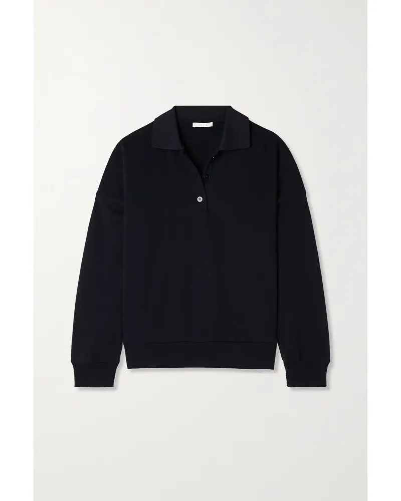 The Row Corzas Polohemd Aus Baumwollfrottee - Blau Blau