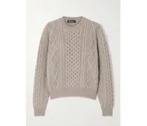 Eyre Cashmere-blend Sweater - Brown