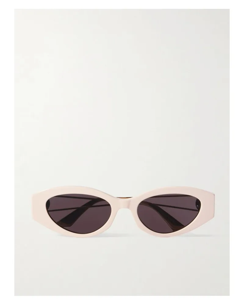 Dior 30montaigne B6i Sonnenbrille Mit Cat-eye-rahmen Aus Azetat Mit Gold- Und Silberfarbenen Details - Pink Pink