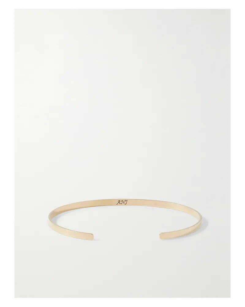 Stone & Strand Armspange Aus 10 Karat Gold Gold