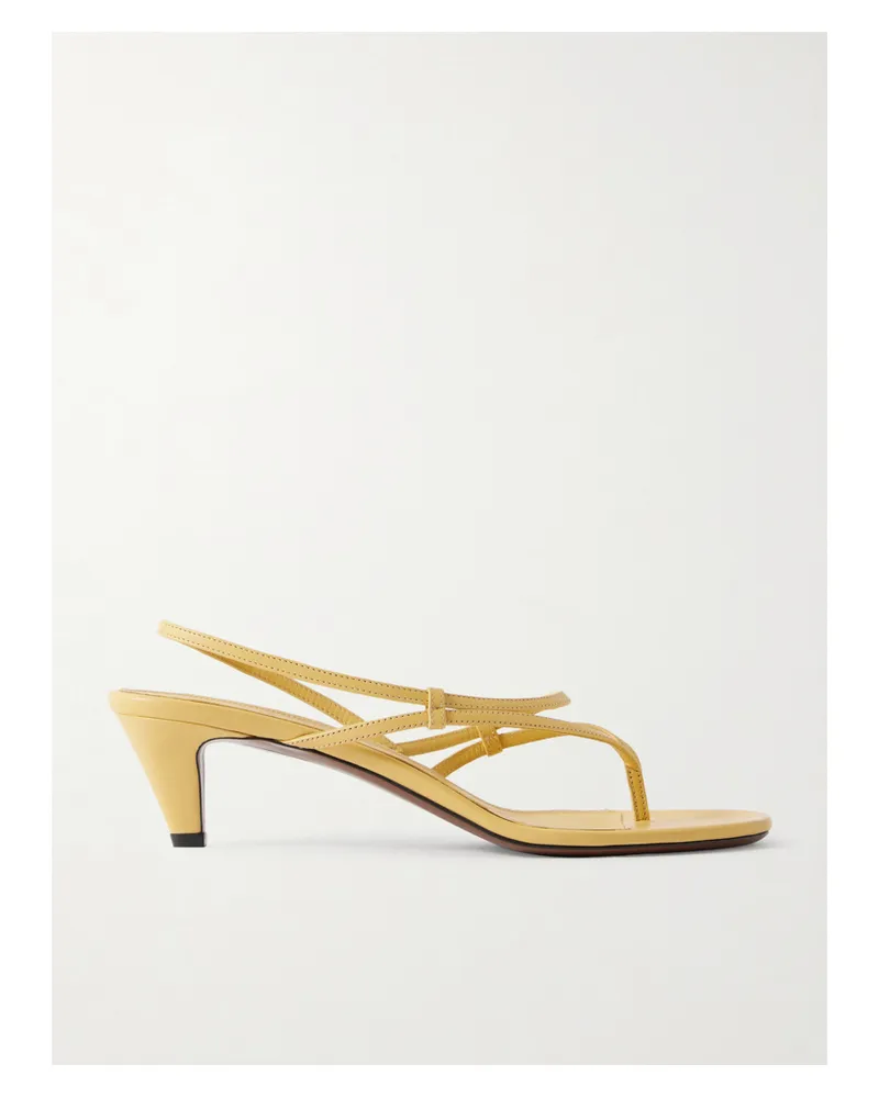 NEOUS Safi Sandalen Aus Leder - Gelb Gelb