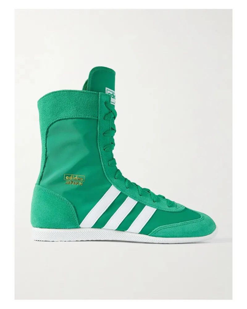 adidas Japan H Sneakers Aus Canvas Mit Velourslederbesätzen - Grün Grün