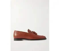 Francis Loafers Aus Leder Mit Troddeln - Braun