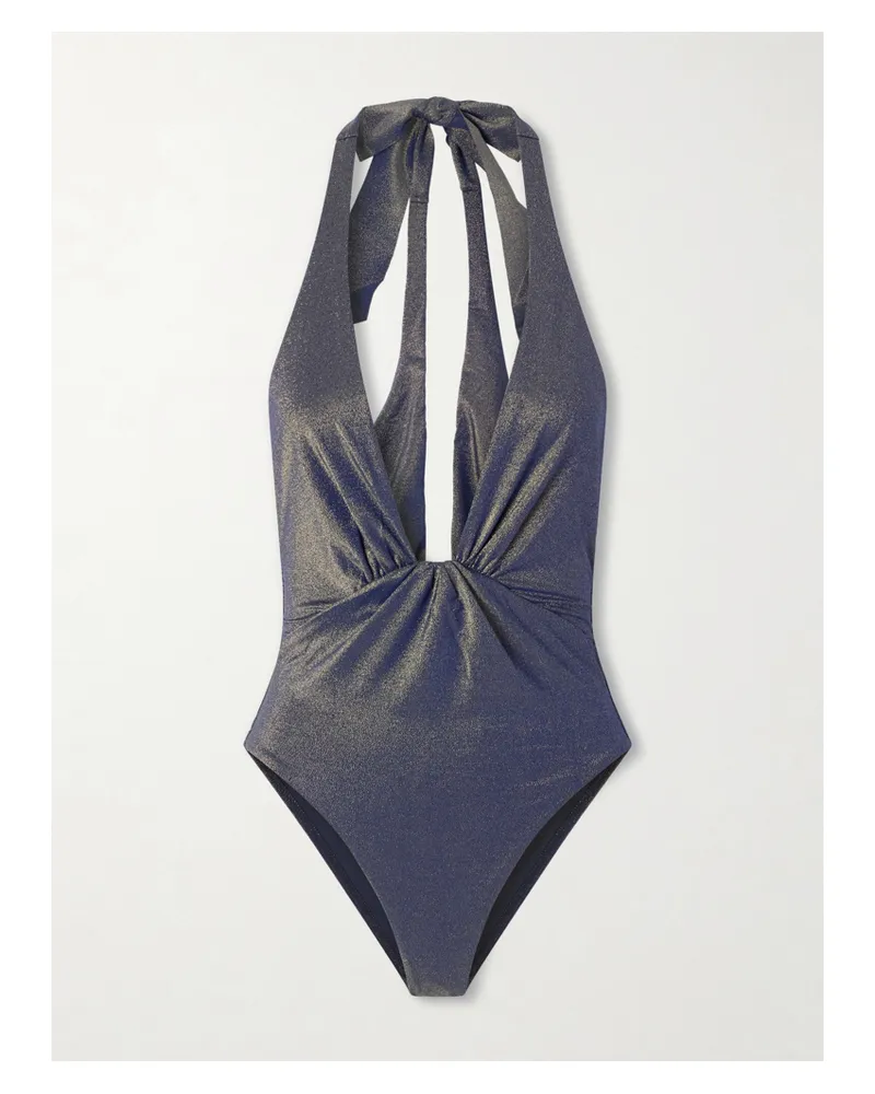 Zimmermann Aster Swimsuit - Metallic Metallic