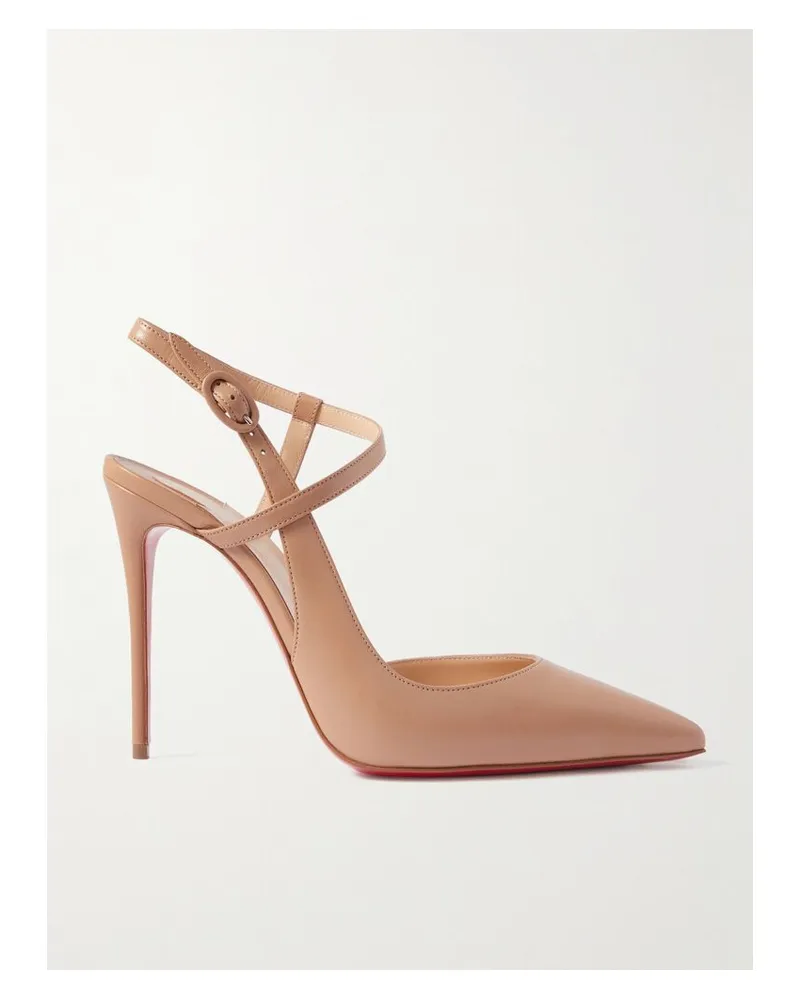 Christian Louboutin Jenlove 100 Slingback-pumps Aus Leder - Pink Pink