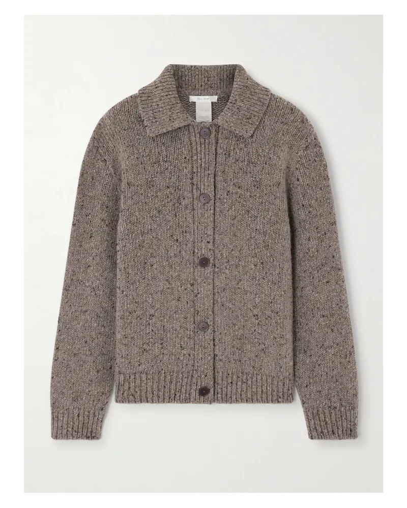 The Row Mauri Cardigan Aus Kaschmir - Braun Braun