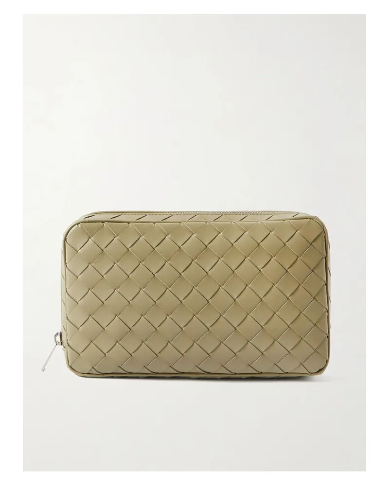 Bottega Veneta Beutel Aus Intrecciato-leder - Grün Grün