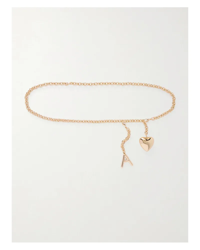 Roxanne Assoulin The Cable Goldfarbener Gürtel Gold