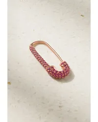 ANITA KO Safety Pin Einzelner Ohrring aus 18 Karat Rosé Gold