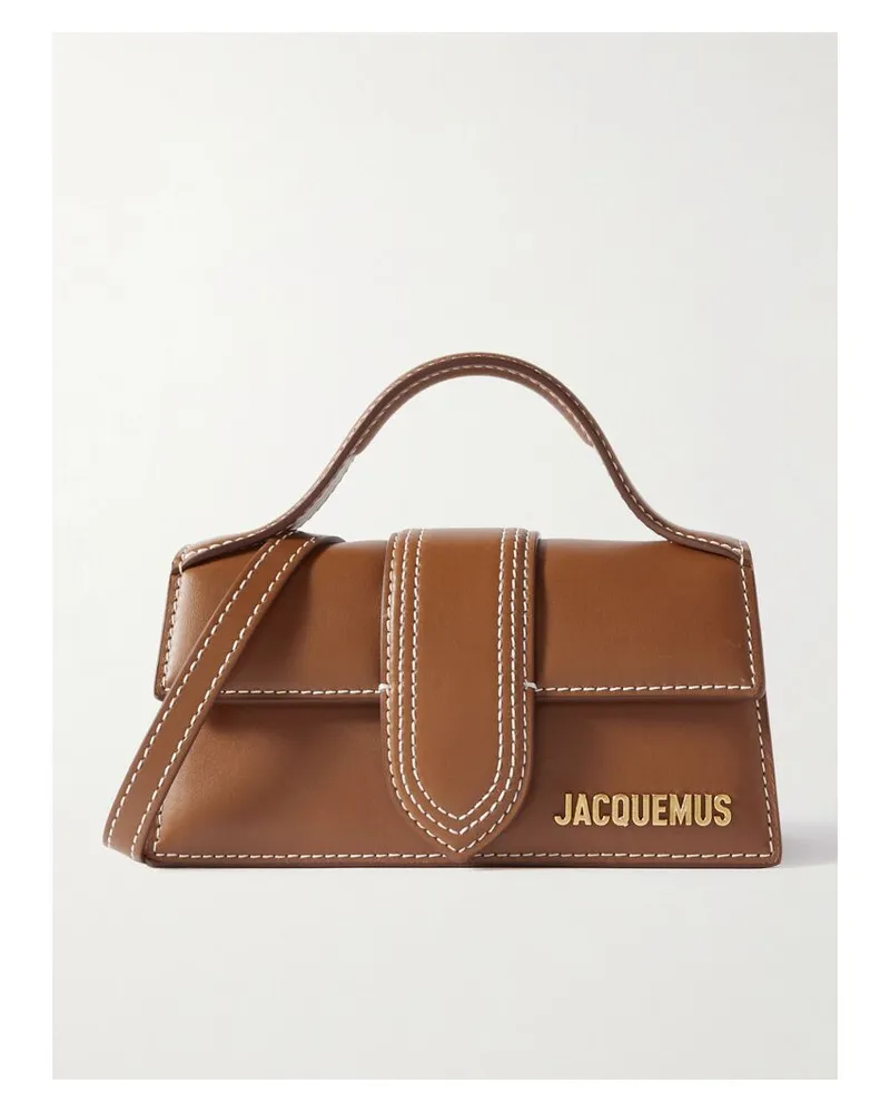 Jacquemus The Bambino Tote Aus Leder - Braun Braun