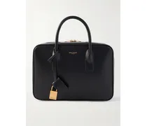 Sac De Jour Leather Shoulder Bag - Black