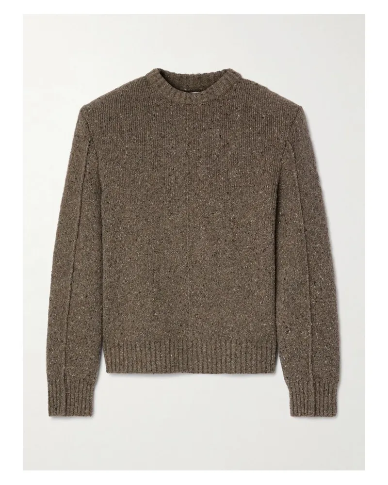 Bottega Veneta Pullover Aus Einer Wollmischung - Braun Braun
