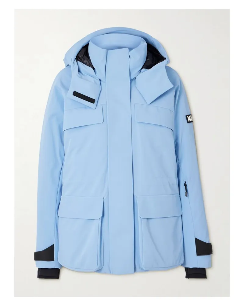 Mackage Iclyn-r Skijacke Mit Daunenfüllung Und Kapuze - Blau Blau