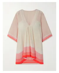 lemlem Belkis Kaftan aus einer Baumwollmischung Pink