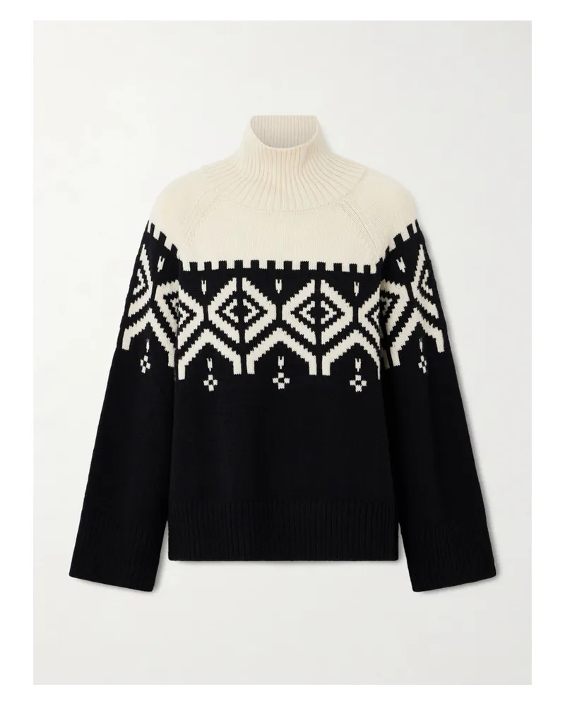 Altuzarra Hamilton Wool Rollneck Sweater - Black Black