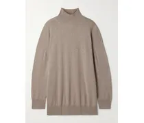 Jabari Stehkragenpullover Aus Kaschmir - Neutral