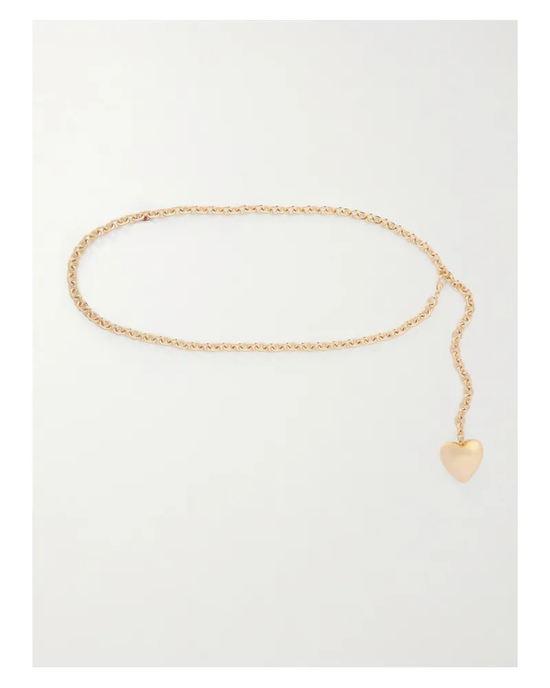 Roxanne Assoulin Cable Goldfarbener Kettengürtel Gold