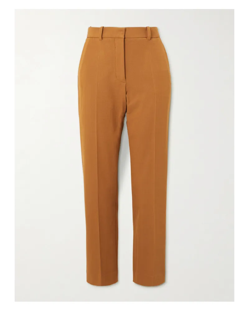 Joseph Coleman Hose Mit Schmalem Bein Aus Gabardine - Orange Orange