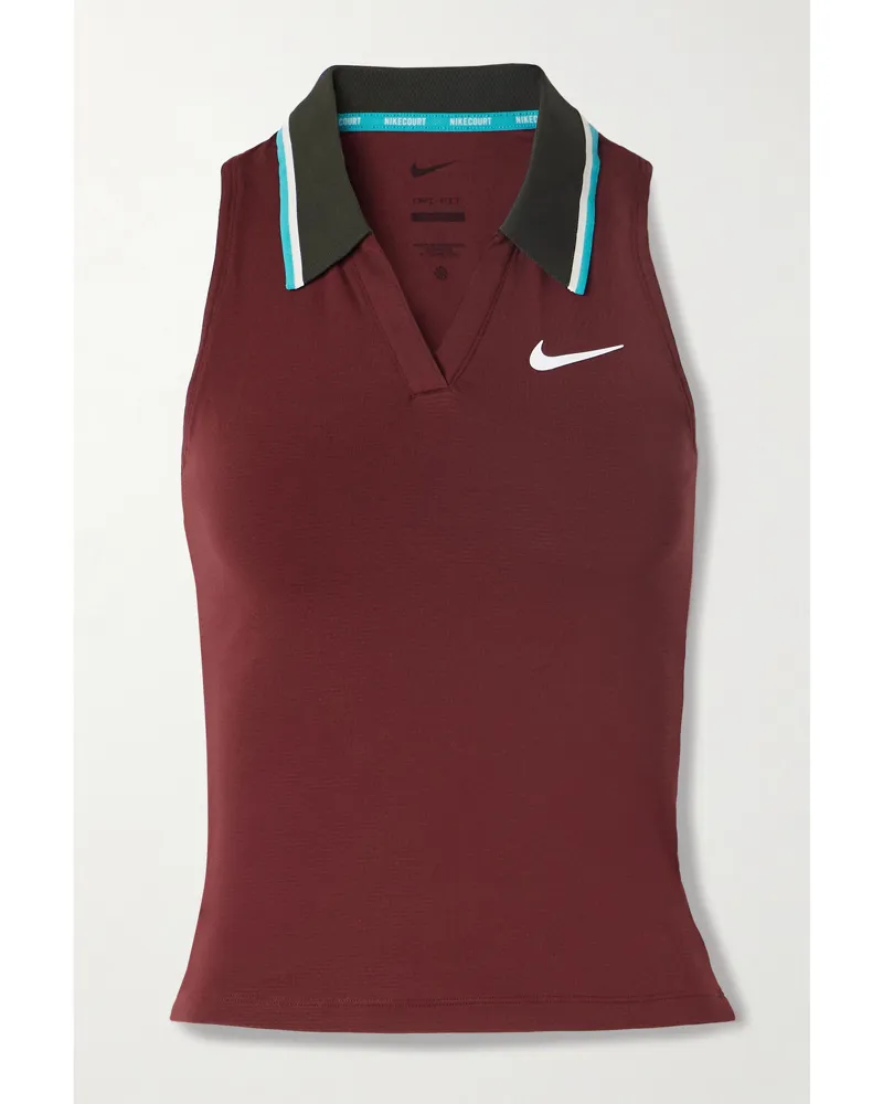 Nike Slam Tanktop Aus Dri-fit-material - Burgunder Burgunder