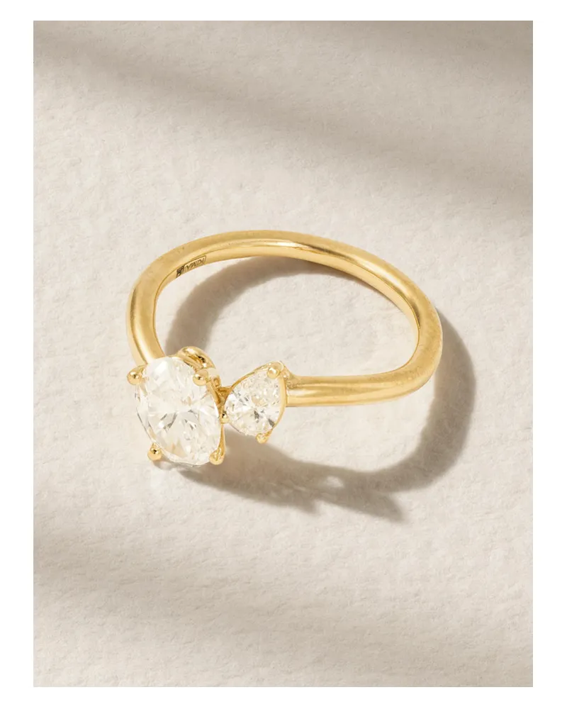 Kimaï Rosa Ring aus Recyceltem 18 Karat Gold