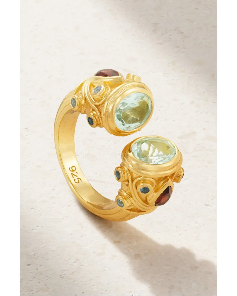 Amrapali Vereter Ring mit Mehreren Steinen Gold