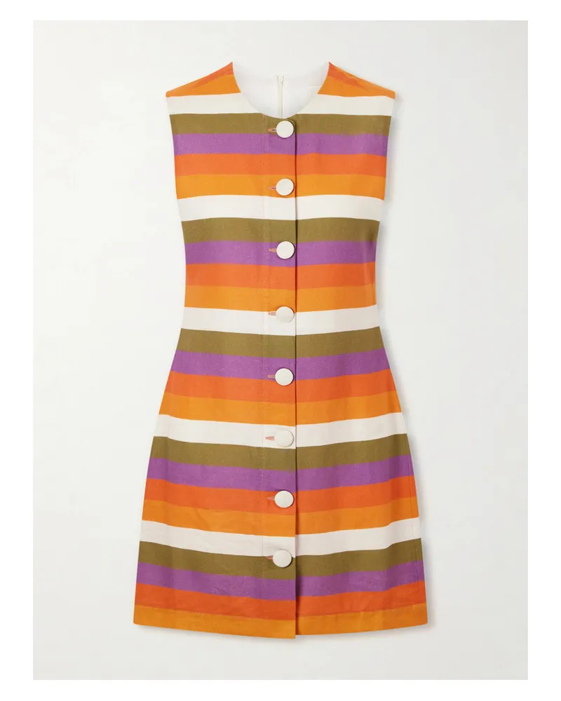 DESTREE Camille Striped Mini Dress - Multi Multi