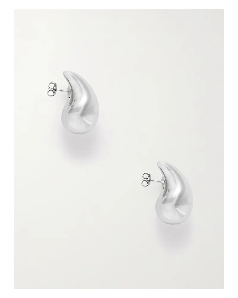 Bottega Veneta Ohrstecker Aus Silber Silber