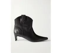 Western Wally Ankle Boots aus Leder