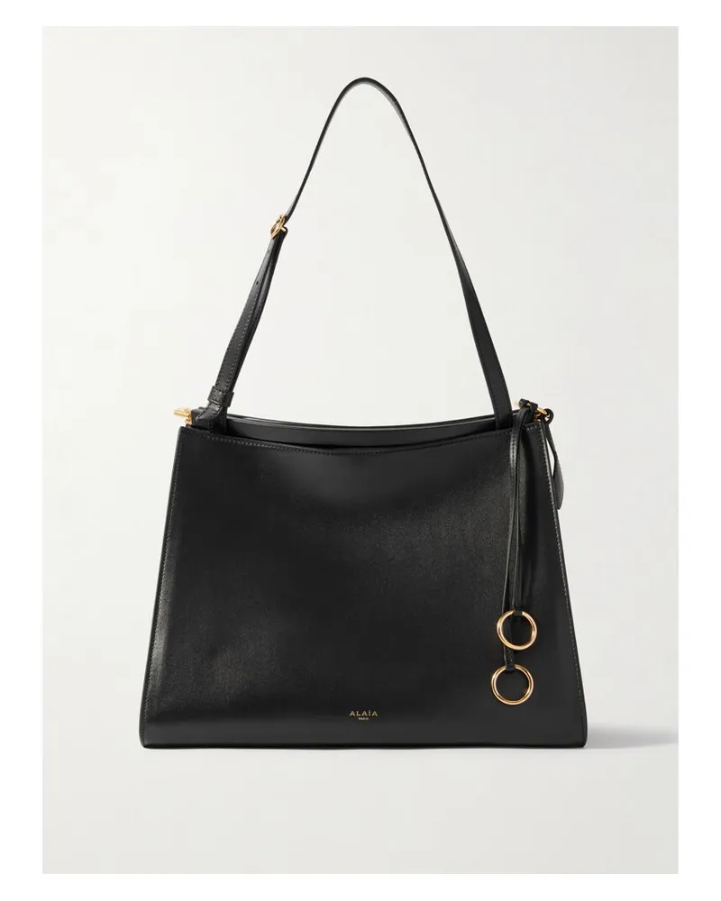 Alaïa Le Click Mittelgroße Schultertasche Aus Leder - Schwarz Schwarz