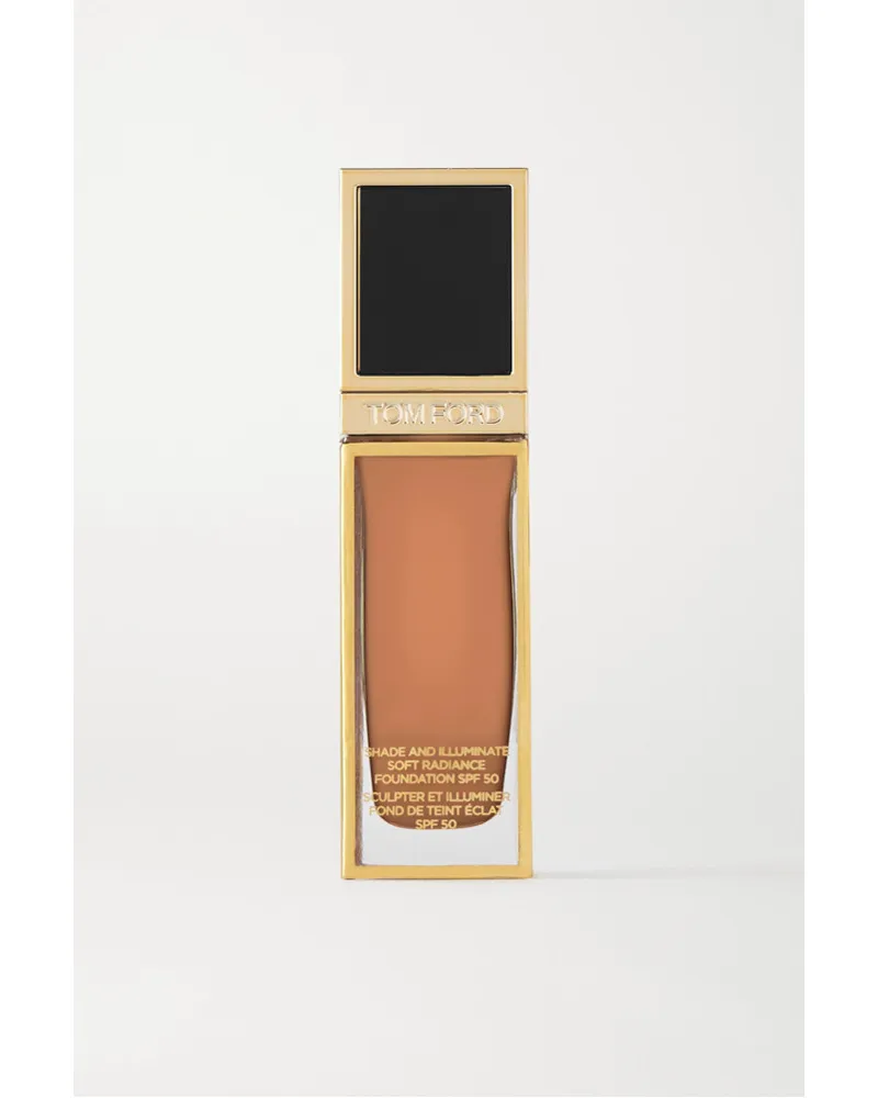 Tom Ford Shade And Illuminate Soft Radiance Foundation Lsf 50 – 9.5 Warm Almond, 30 Ml – Foundation Neutral