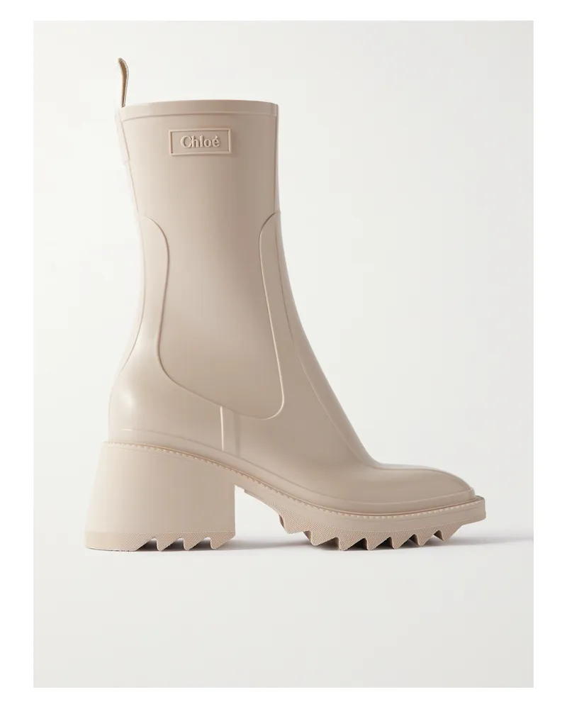 Chloé Betty Stiefel Aus Gummi - Neutral Neutral