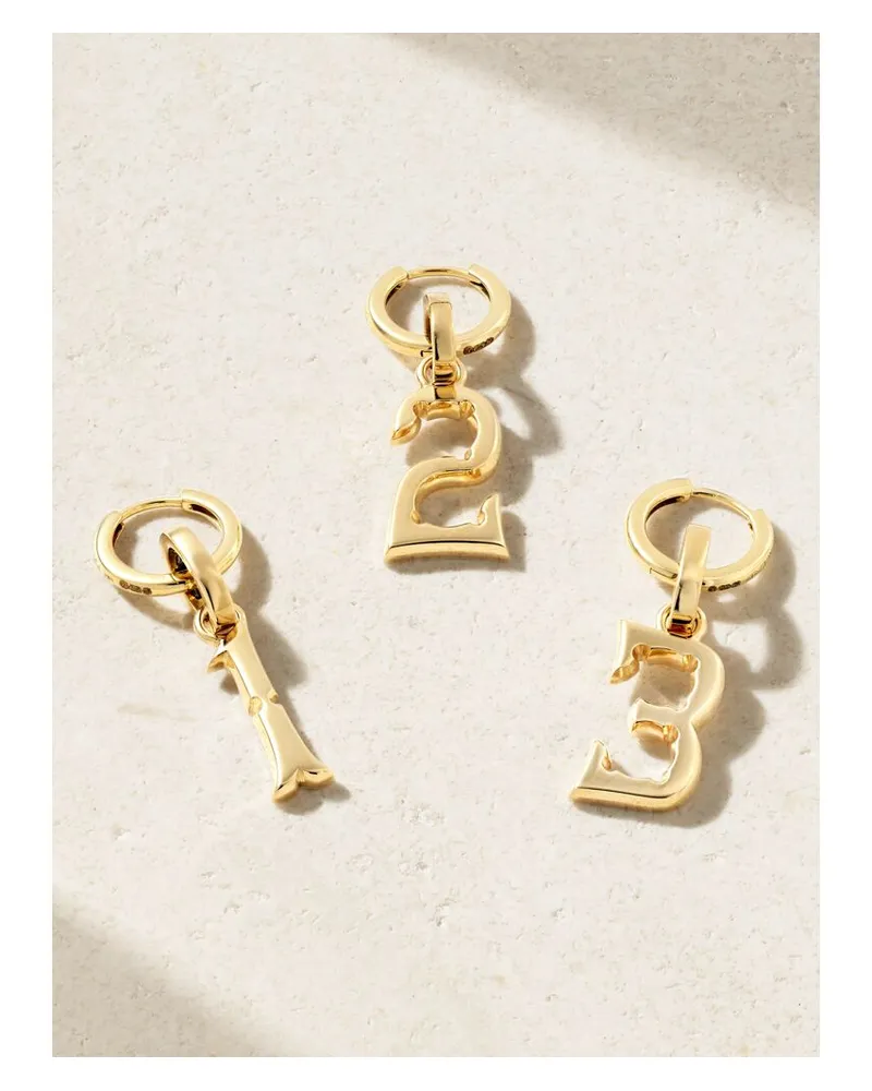 Marie Lichtenberg Number Anhänger Aus 18-karat Gold Gold