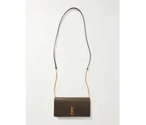 Cassandre Strap Leather Phone Case - Green