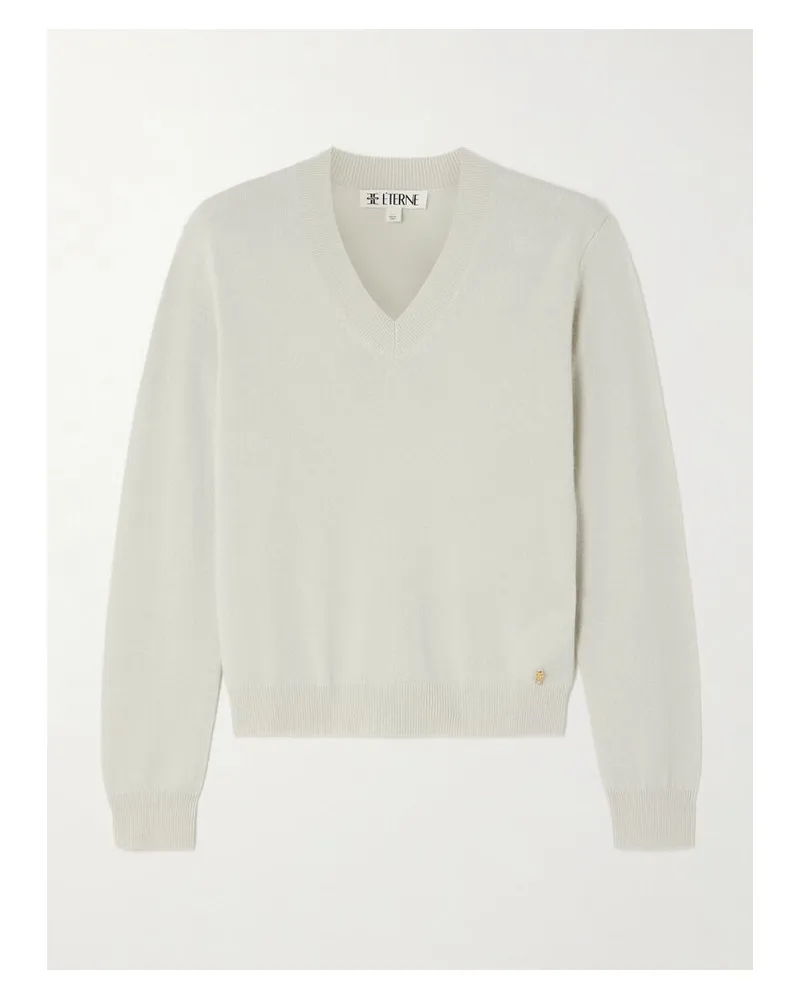 ÉTERNE Lennox Kaschmirpullover - Grau Grau