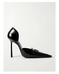 Saint Laurent D'orsay Pumps aus Glanzleder Schwarz