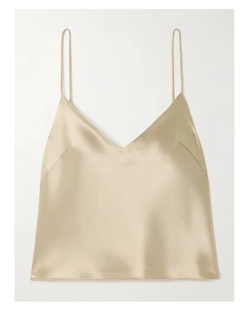 GALVAN Ischia Top Aus Satin - Neutral Neutral