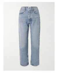 AGOLDE 90s Halbhohe Jeans Blau