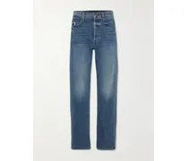 Net Sustain The Tomcat Hover High-rise Straight Leg Jeans - Blue