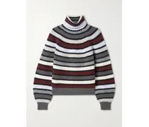 Danea Striped Cashmere-blend Turtleneck Sweater - Multi