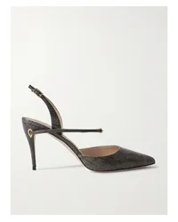 Jennifer Chamandi Vittorio 85 Slingback-pumps Braun