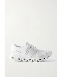 ON Running Cloud Sneakers aus Mesh Weiß