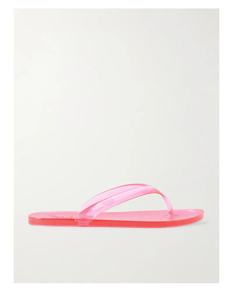 Ancient Greek Sandals Saionara Jelly Zehensandalen Aus Pvc - Pink Pink