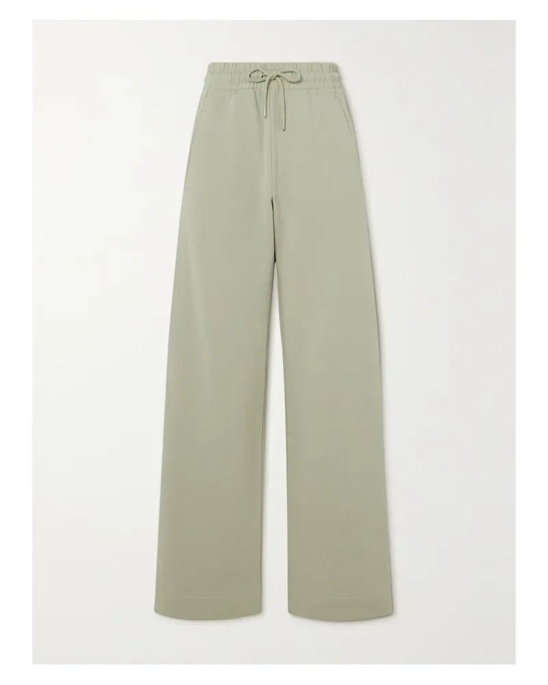Dries van Noten Jogginghose Mit Weitem Bein Aus Baumwoll-jersey - Neutral Neutral