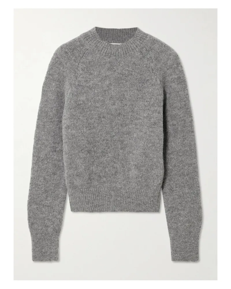 Dries van Noten Pullover Aus Einer Alpakawollmischung - Grau Grau