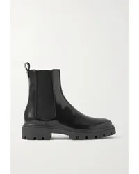 TOD'S Gomma Pesante Chelsea Boots aus Glanzleder Schwarz