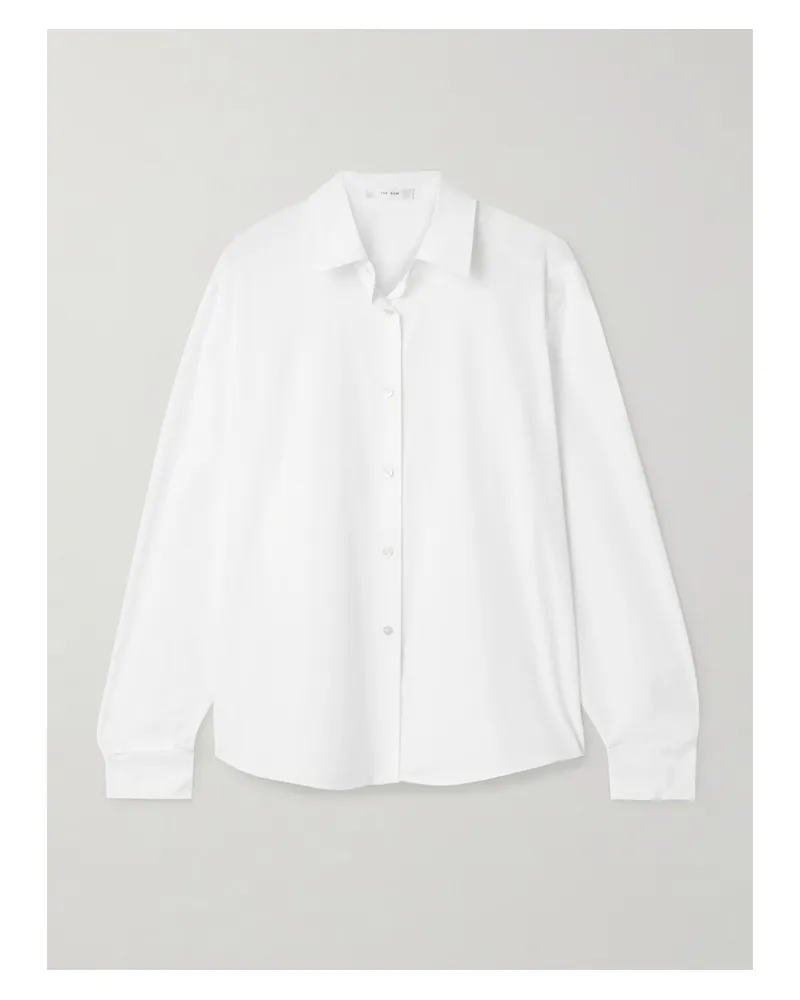 The Row Maigret Hemd Aus Baumwollpopeline - Weiß Weiß