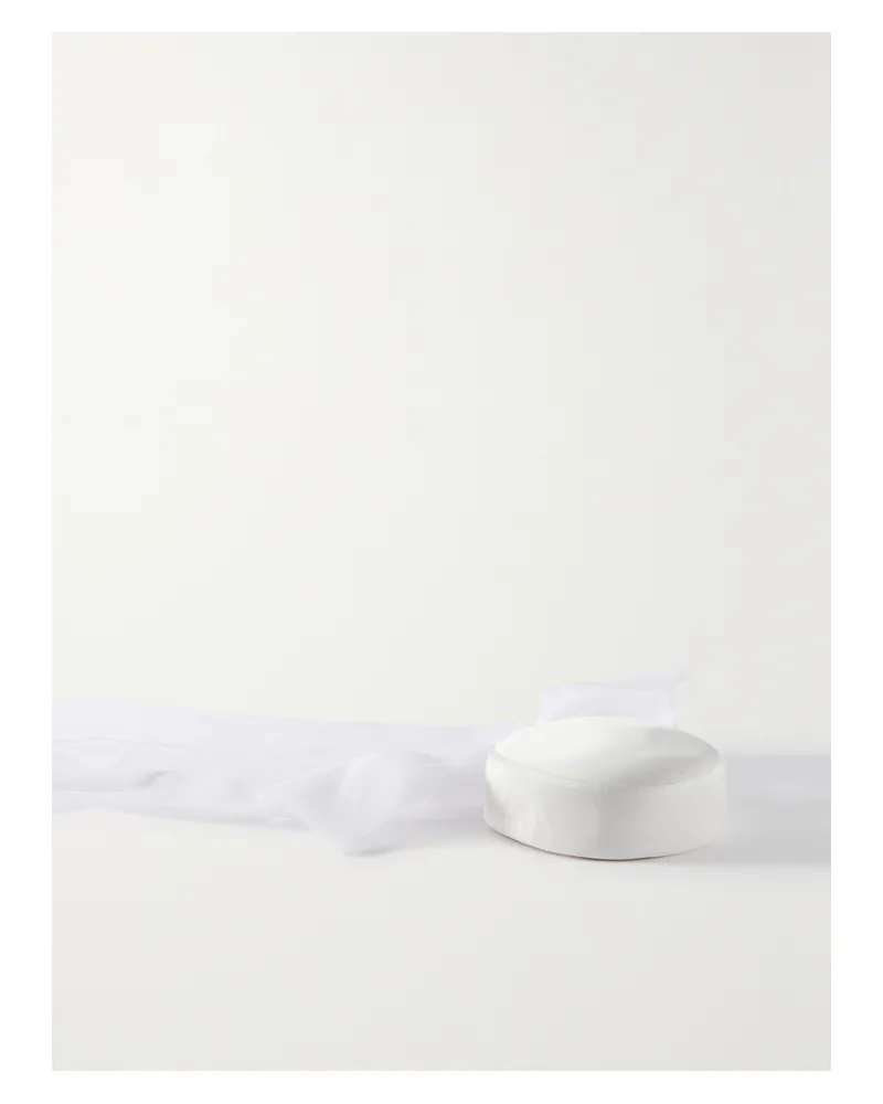 Maison Michel Jackie Hut Aus Tüll, Satin Und Wollfilz Mit Schleife - Weiß Weiß