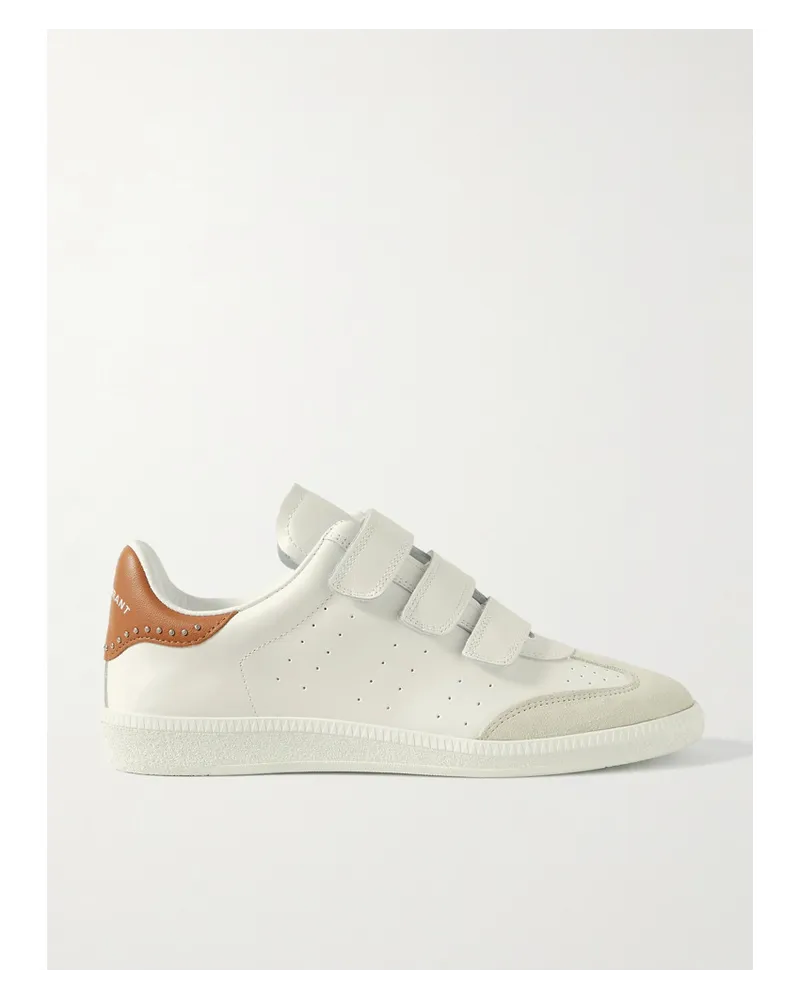 Isabel Marant Beth Sneakers aus Leder Weiß