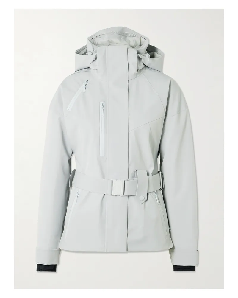 CORDOVA Cascade Stretch-skijacke Mit Kapuze Und Applikation - Grau Grau
