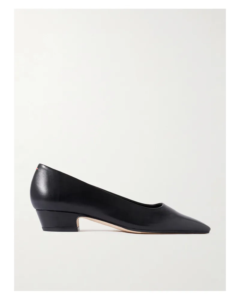 aeyde Rory Leather Pumps - Black Black